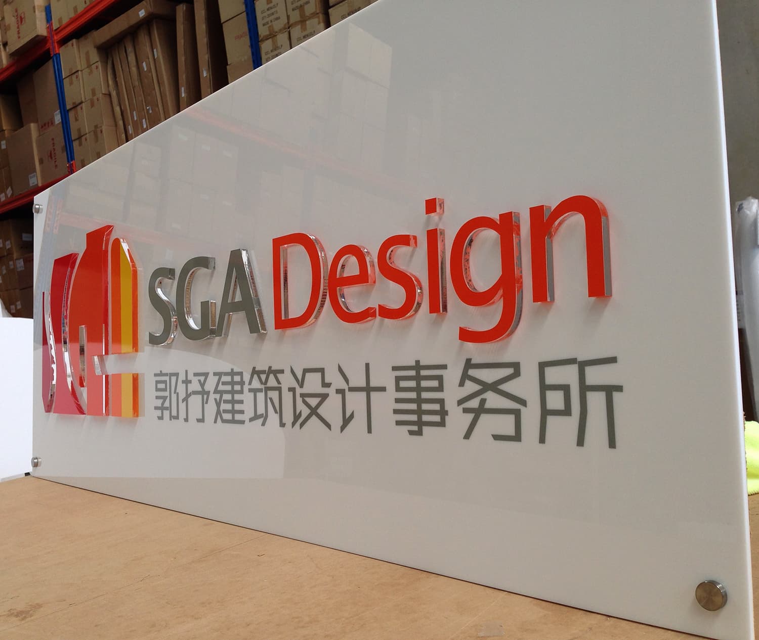 Acrylic Letters / Perspex Letters for Corporate Branding Custom Cut